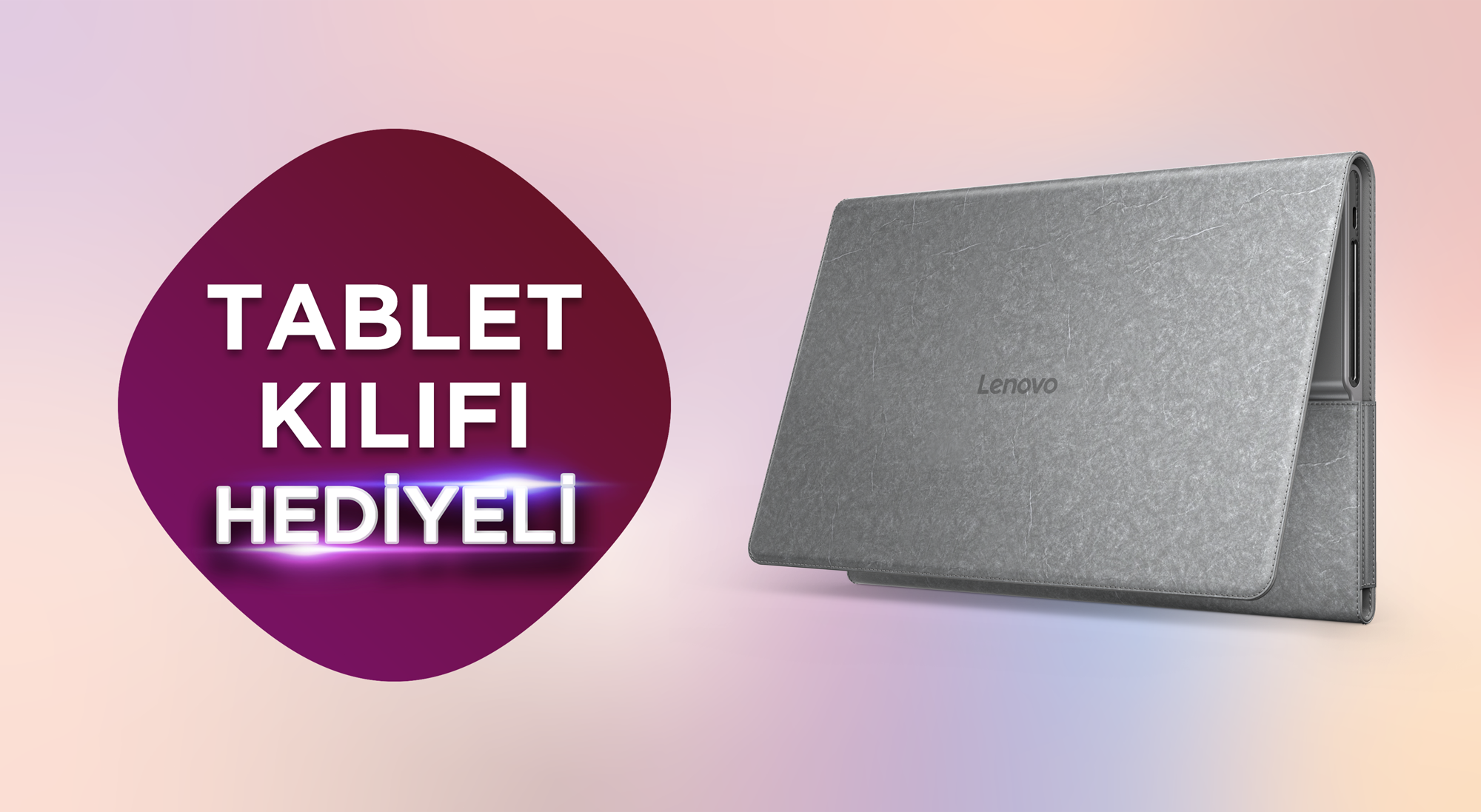 Lenovo Tab Plus with Sleeve